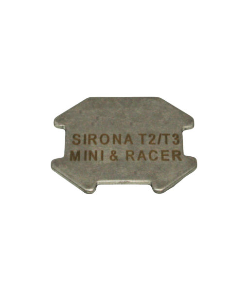 Back cap key for B.A. Int. 755 Ultimate and Sirona T1/T2 Control [SN<600 000], T1 Mini [SN>502 000], T2/T3 Mini [SN<600 000], T2/T3/T4 Racer [SN<600 000]